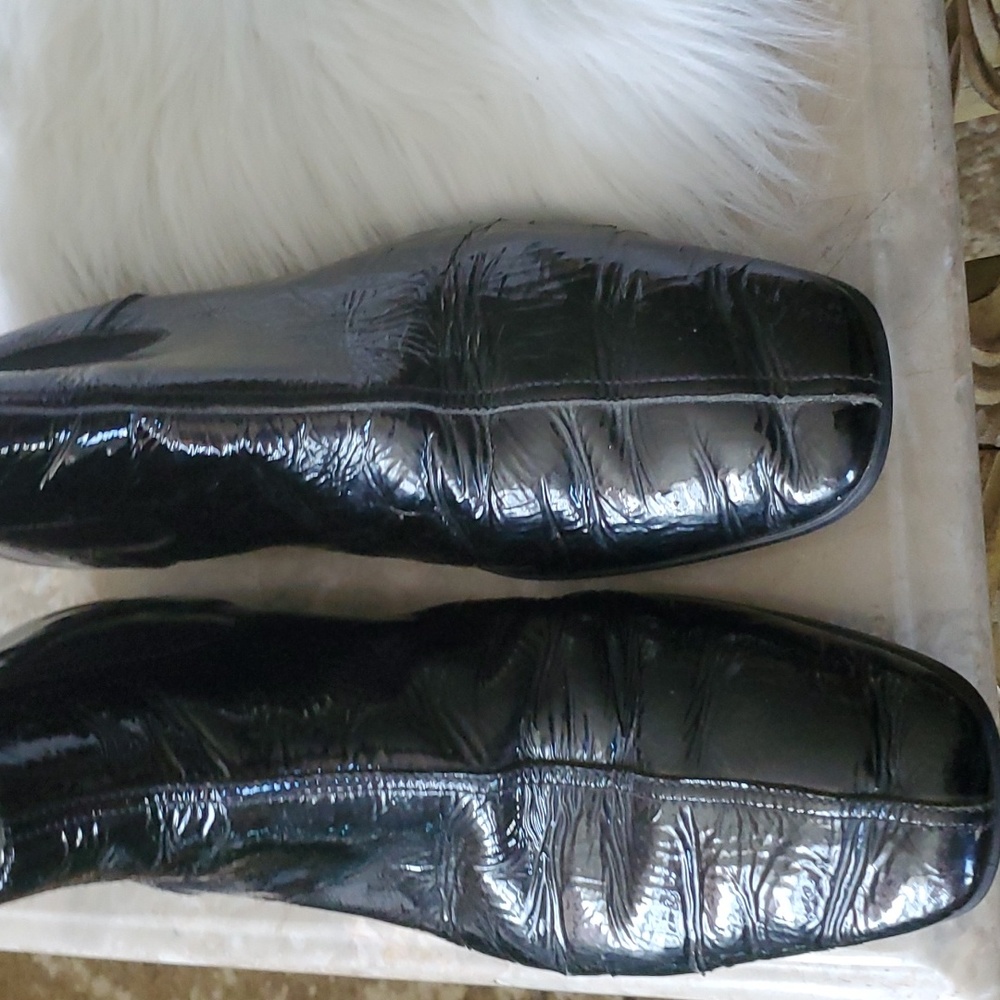 Prada  patent leather slipon ankle shoes size 9 - Picture 17 of 17